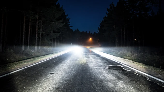 jazda nocą bezpieczeństwo