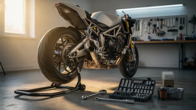 serwis motocykla samemu