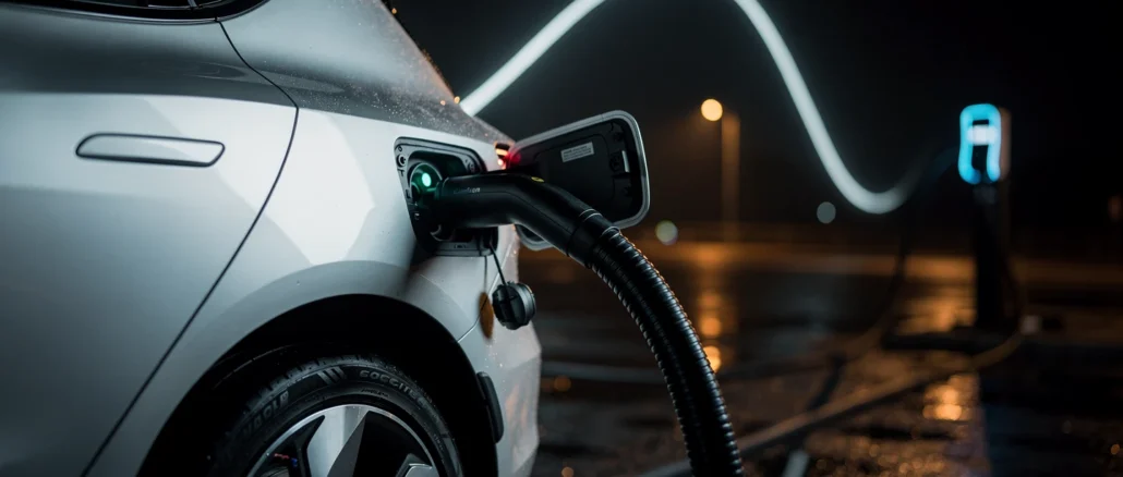 krzywa ładowania samochodu elektrycznego