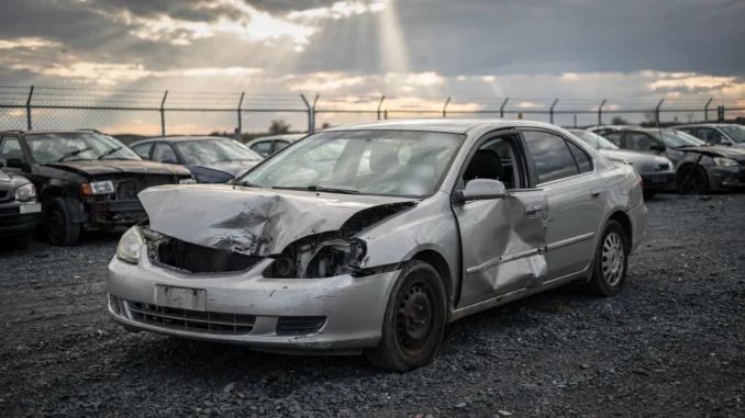 auto po szkodzie całkowitej