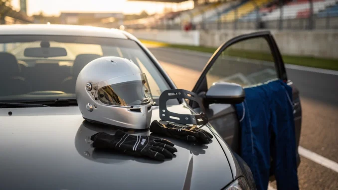 kask na track day
